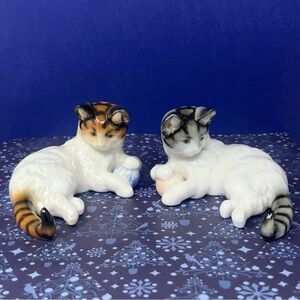 Lenwile Ardalt Japan Porcelain Cat Figurines